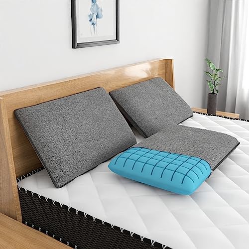 Image of Comforto Ergonomic Dream Memory Foam Orthopaedic Grid Pillow for Sleeping & Neck Pain Relief (Pack of 1)