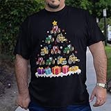 Zoom IMG-2 vulfire maglietta uomo natale albero Zoom IMG-2 vulfire maglietta uomo natale albero