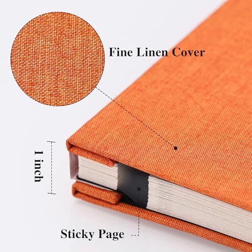 image for Vienrose Large Photo Album Self Adhesive for 4x6 8x10 10x12 Pictures L