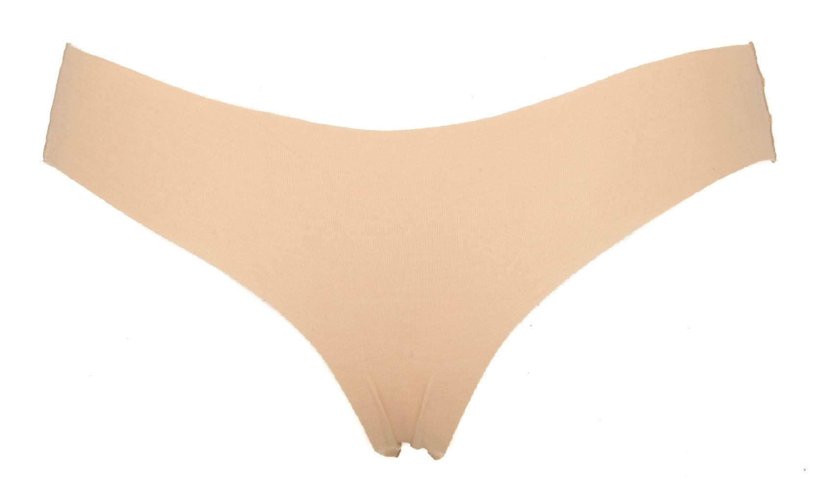 RAGNO Confezione 2 Slip Brasiliana Donna Bordato Liscio Zero Elastici Bipack Articolo 71126U Freedom Brasiliano, 098B Nudo, 4-Quarta (EU M - F 3 - USA S - GB 34)