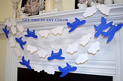 airplane baby shower decorations