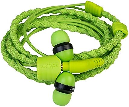 WRAPS Wristband Headphone - Fabric Green