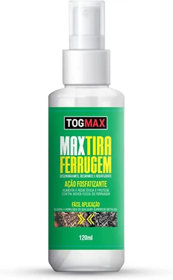 Max Tira Ferrugem Removedor de Ferrugem em Aço 120mL Togmax