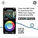 GE CYNC Smart LED Light Bulbs, Color Changing, Bluetooth Enabled, Christmas Lights and Holiday Décor, Compatible with Alexa and Google (2 Pack)