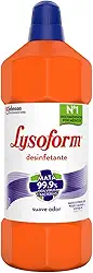 Lysoform Suave Odor, Desinfetante Líquido, Limpeza Pesada e Eficiente, 1L