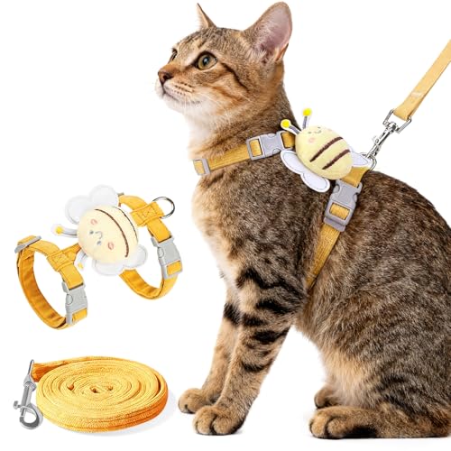 Cat Harness & Leash Set with Code D8UII9WP - $14.99
