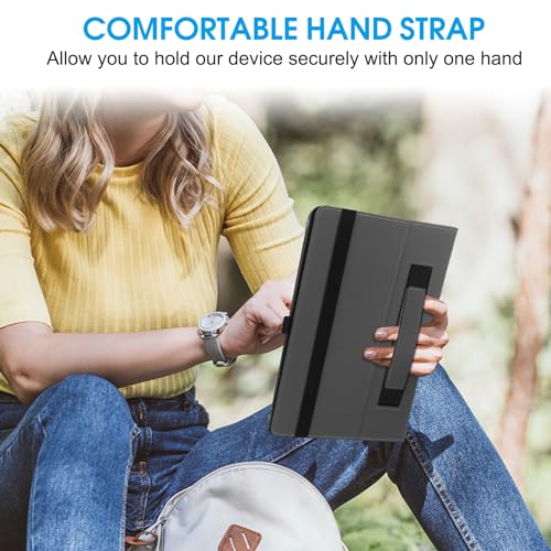 Hoyixi Universal Case For 10-11 Inch Tablet Fire Max 11 2023 Release With Stand Folio And Hand Strap Protective Cover For 10 Inch-11 Inch Samsung Lenovo Teclast Android Tablet thumb #5