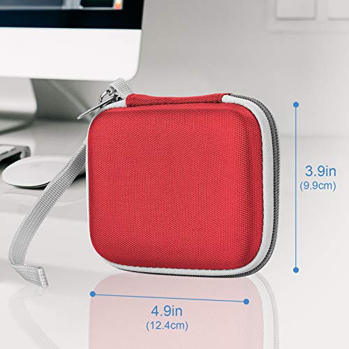 Image of ProCase Hard Carrying Case for Samsung T7 Portable SSD -Red