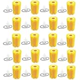 20 Pcs Engine Oil Filter 04152-YZZA4 Compatible with Toyota Land Cruiser Sequoia Tundra