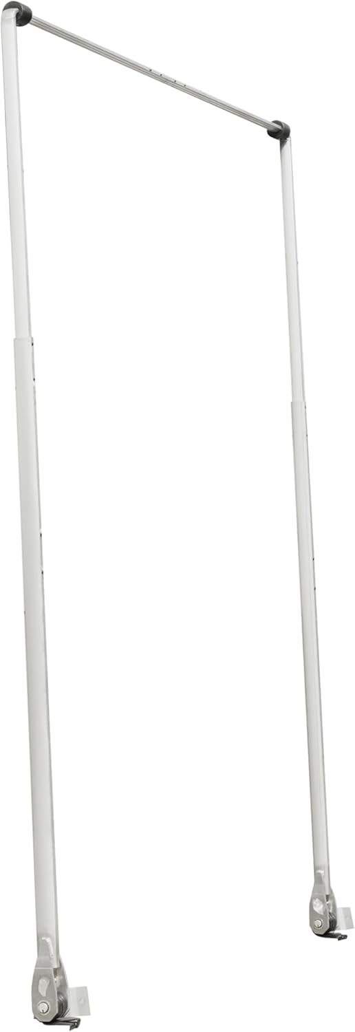 Aluminum Dump Truck Tarp Arm Complete Kit for Trailer, Truck 4 Spring Silvery Tarp Arm System Kit Fit up to 24' Bed(ARMS ONLY)