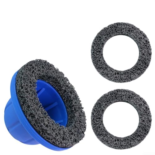 Homeponnew Lot de 3 meuleuses de 150 mm avec système de fixation rapide pour le nettoyage et la prévention des roues de voiture