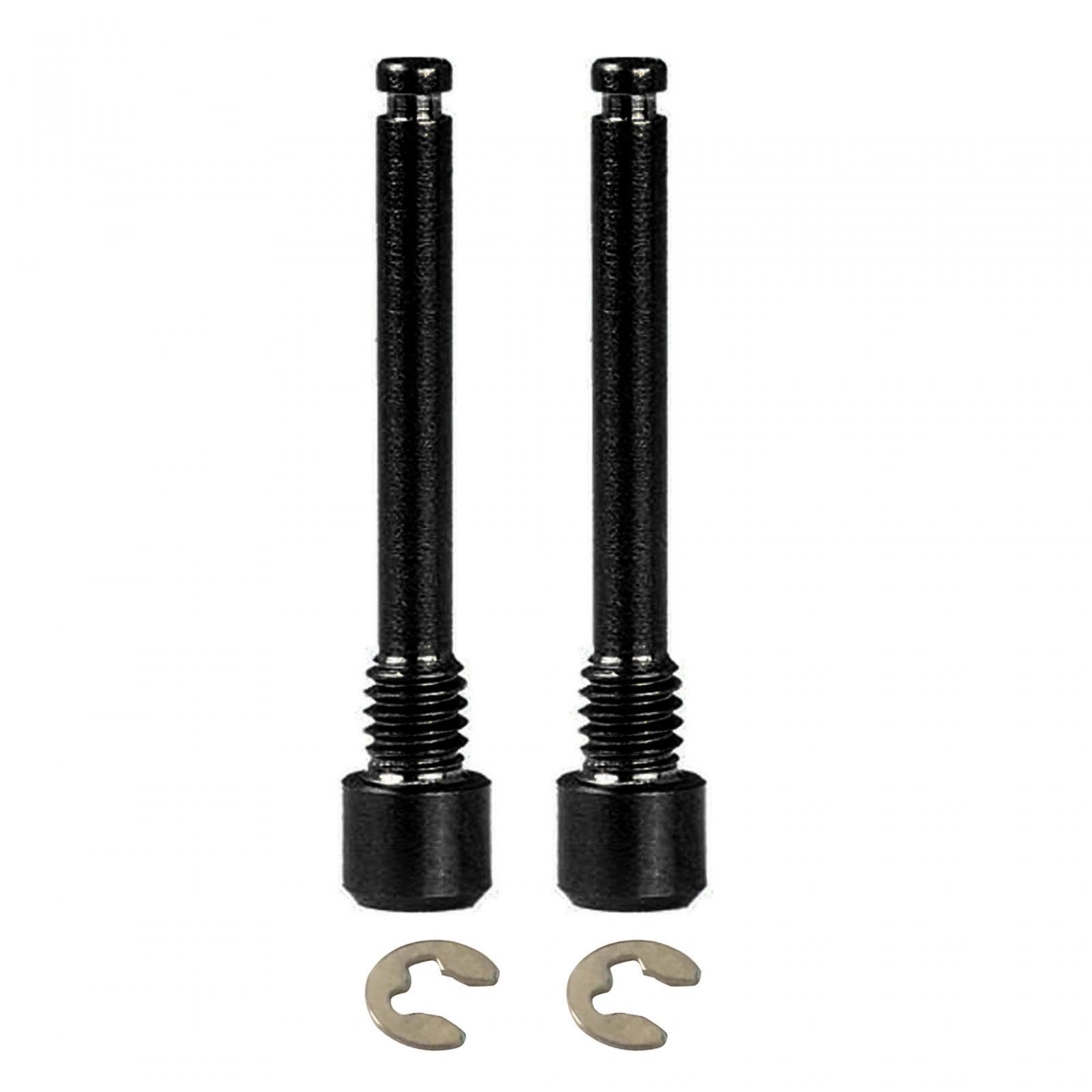 Premium Titanium Bike Disc Brake Bolts Set, Black