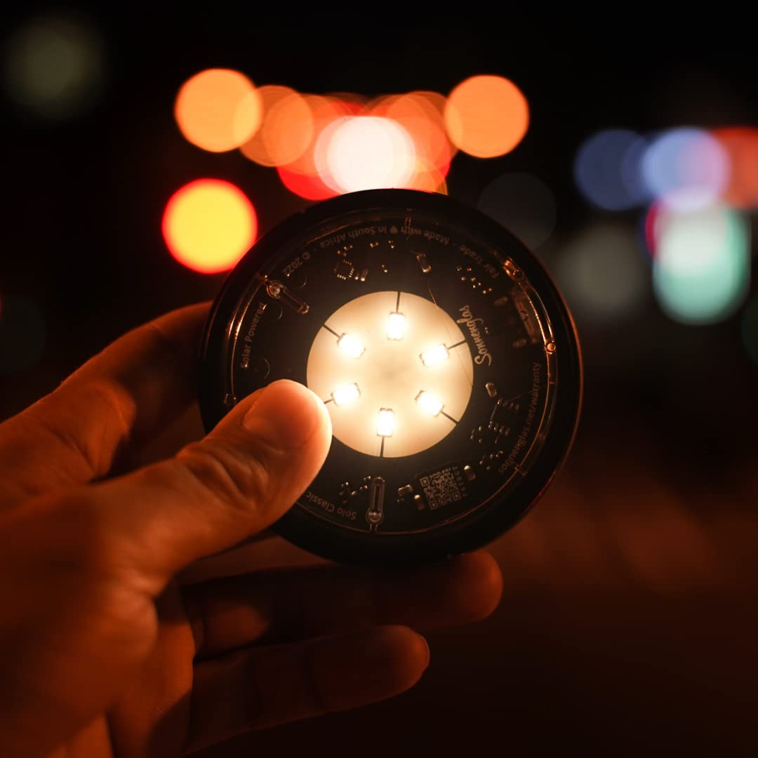 SONNENGLAS Modulo solare SOMO Classic (Gen6) | Lampada solare compatta | USB-C | Commercio equo dal Sud Africa