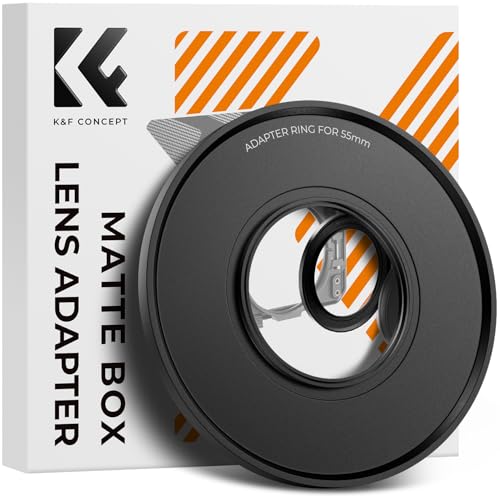 K&F Concept 55mm Matte Box Lens Adapter Ring Only for K&F Camera Matte Box