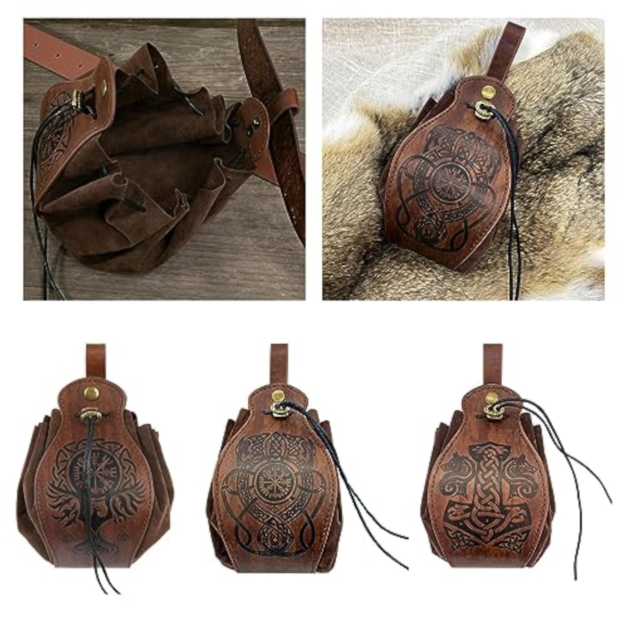 Renaissance Coin Purse for Role Playing Gift Present A