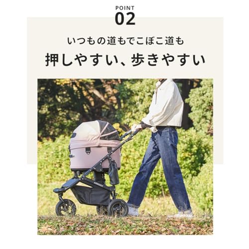 AirBuggy for Pet DOME3 PREMIER SET LARGE IVORY WHITE ADLI0145 の商品画像 11