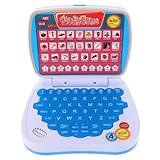 Portable et léger : facile à transporter, adapté aux activités intérieures et extérieures, jouets pour ordinateur portable pour enfants, tablette d'apprentissage
