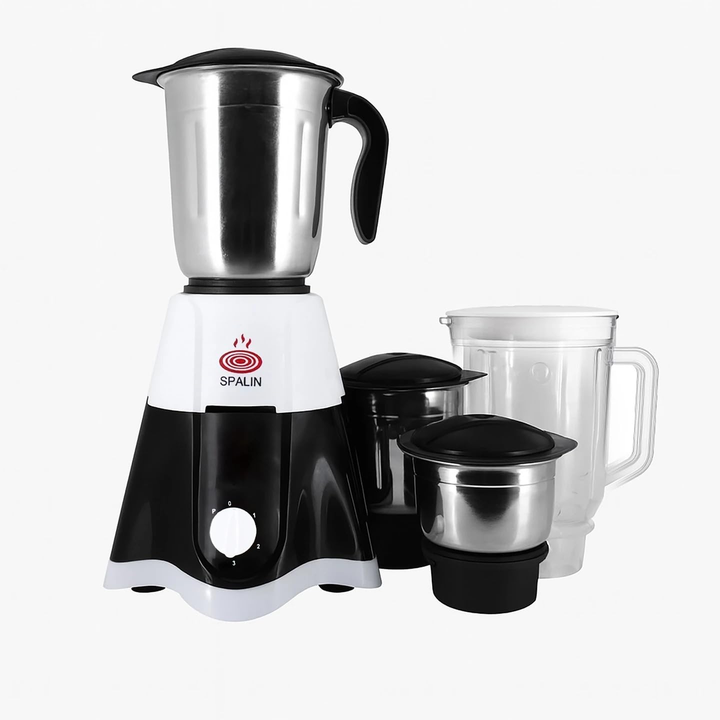 ChefPrime 500W Juicer Mixer Grinder 500 W Mixer Grinder (MIXER GRINDER -4JAR | 4 Jars | White, Black)-image-48