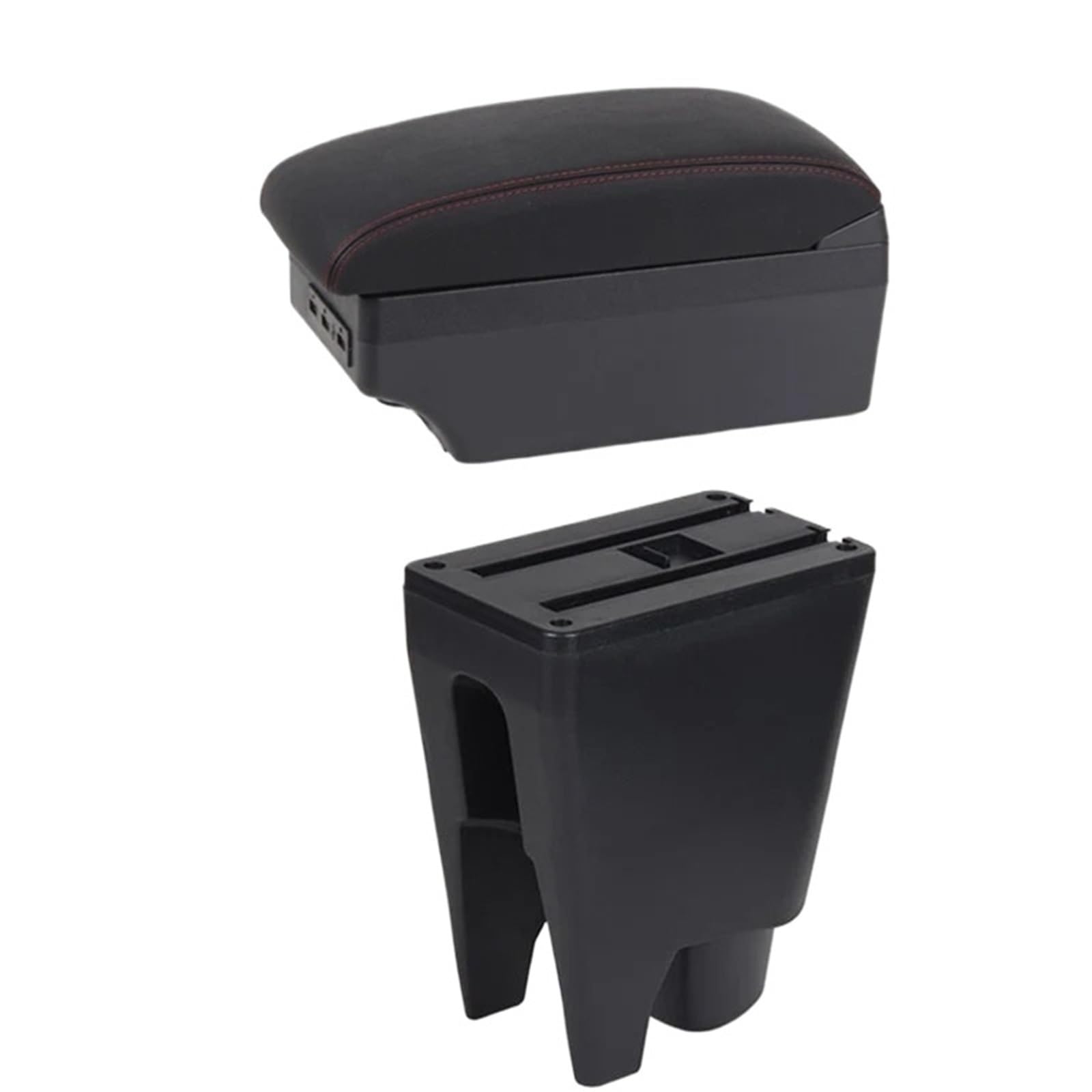 JMOLXURI Car Armrest Box For Peugeot 107 Car Armrest Box Center Console