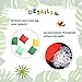 Safari Animals Toss Games Banner with 5 Bean Bags for Kids Children's Family Party Zoo Animals Theme Indoor Outdoor Parties Supplies Decoration