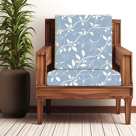 STITCHNEST Stretchable/Spandex Printed Sofa Slip Cover, Pack of 6 (Suitable for 3 Sofa Seat Only)