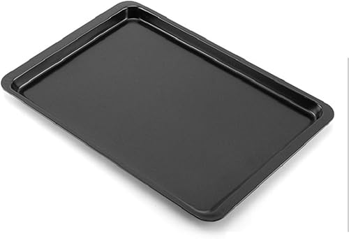 1 bandeja para hornear, bandejas de galletas para horno, bandeja para hornear pasteles de galletas, sartenes antiadherentes con agarres