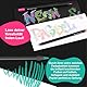 FABER-CASTELL 116410 - Buntstifte Black Edition, Neon + Pastell Farben, 12er Etui