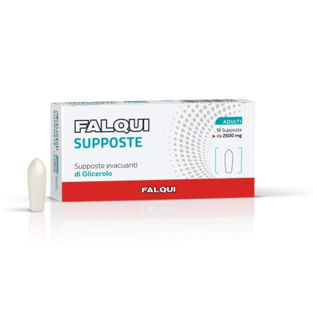Supposte Evacuanti Di Glicerolo Adulti 18 Supposte Da 2500 mg