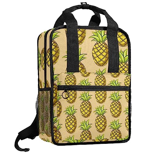 Sac à dos pour garçons jaune fini le mal de dos avec bretelles