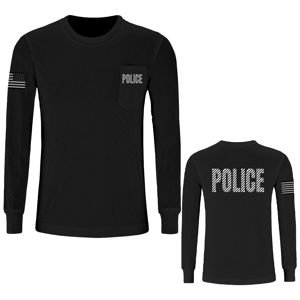 AYKRM neon Yellow Navy Black Security fire EMT EMS Police Sheriff Drone Pilot Navy swat Shirt