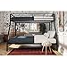 Dorel Twin-Over-Full Metal Bunk Bed, Multiple Colors
