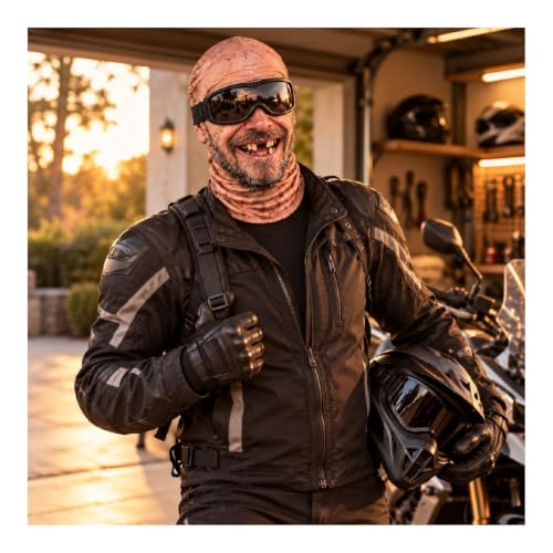 Ski Mask for Men 3D Printed Realistic Funny Balaclava Full Face Mask - image 2
