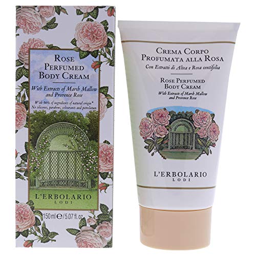 Crema corporal L'erbolario Rose hidratación suave de 150 ml