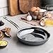 Hestan NanoBond Molecular Titanium Stainless Steel 8.5-Inch Skillet & 11-Inch Stainless Steel Lid Cookware Bundle