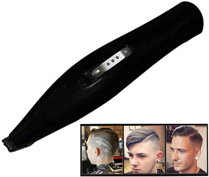 QYY Hair Engraving Shaver Pen, Hair Clippers Set for Men