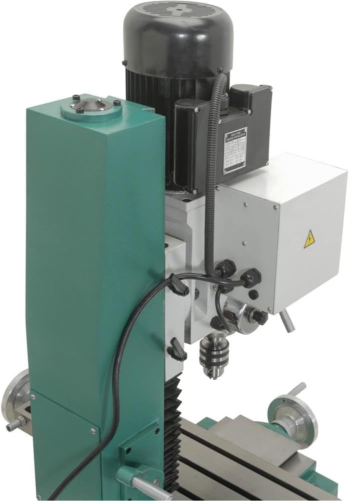 Grizzly Industrial G0761-10" x 32" 2 HP HD Benchtop Mill/Drill w/Power Feed & Tapping