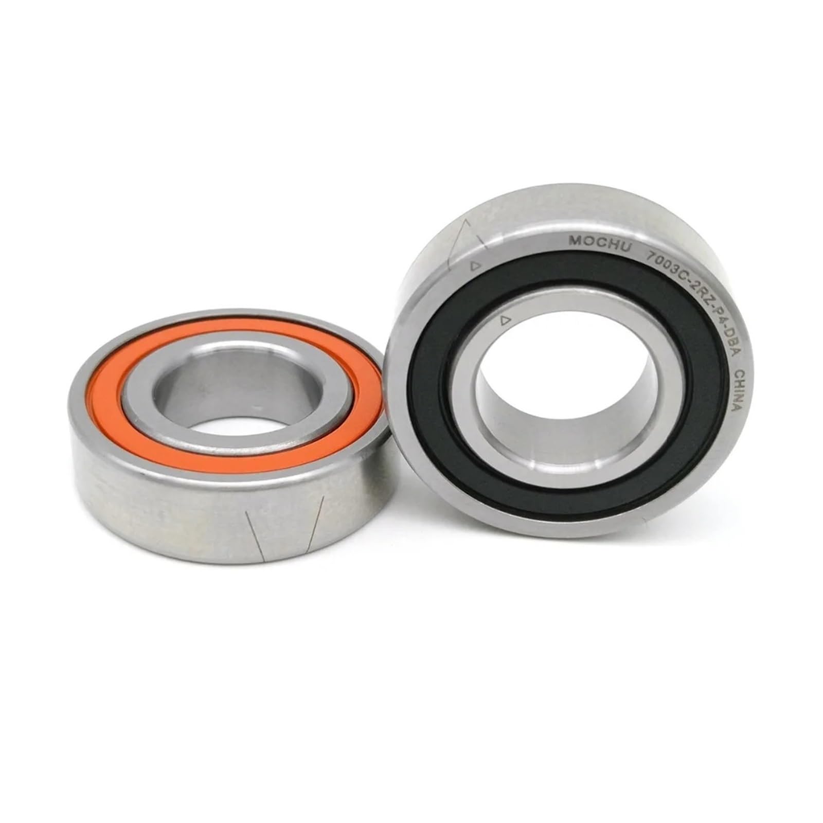 JJHQOKYNA 1 Pair 7003 7003C 2RZ P4 DBA 17x35x10 17x35x20 Sealed Angular Contact Bearings Spindle
