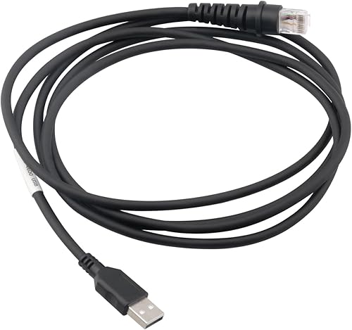 VOTTAN Accesorios para escáner de código de barras, cable RJ45 a USB, compatible con lector de códigos de barras Honeywell 3800G 3820 3200 3900i