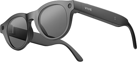 HTC VIVE Eagle AI Glasses – Pantos Sunglasses, Charcoal Black