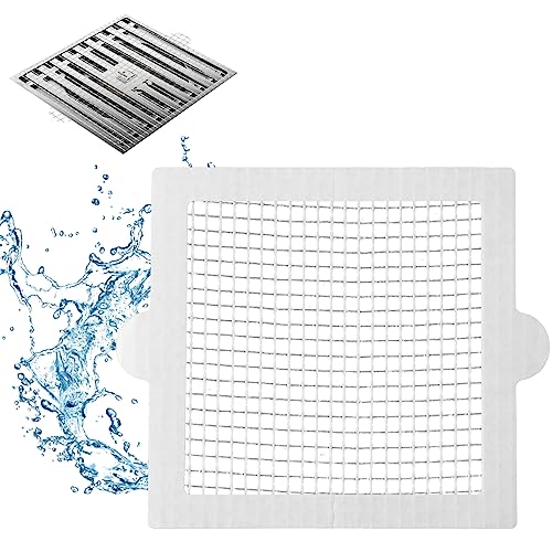 Filtre à cheveux douche jetable adhésif pour eviter les bouchons - 2