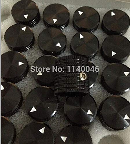 Davitu Electrical Equipments Supplies - 100Pair 1.27mm 2*10P double row female socket plastic SMD 4.3mm high connector with 40pcs Knob 17*16*6mm via