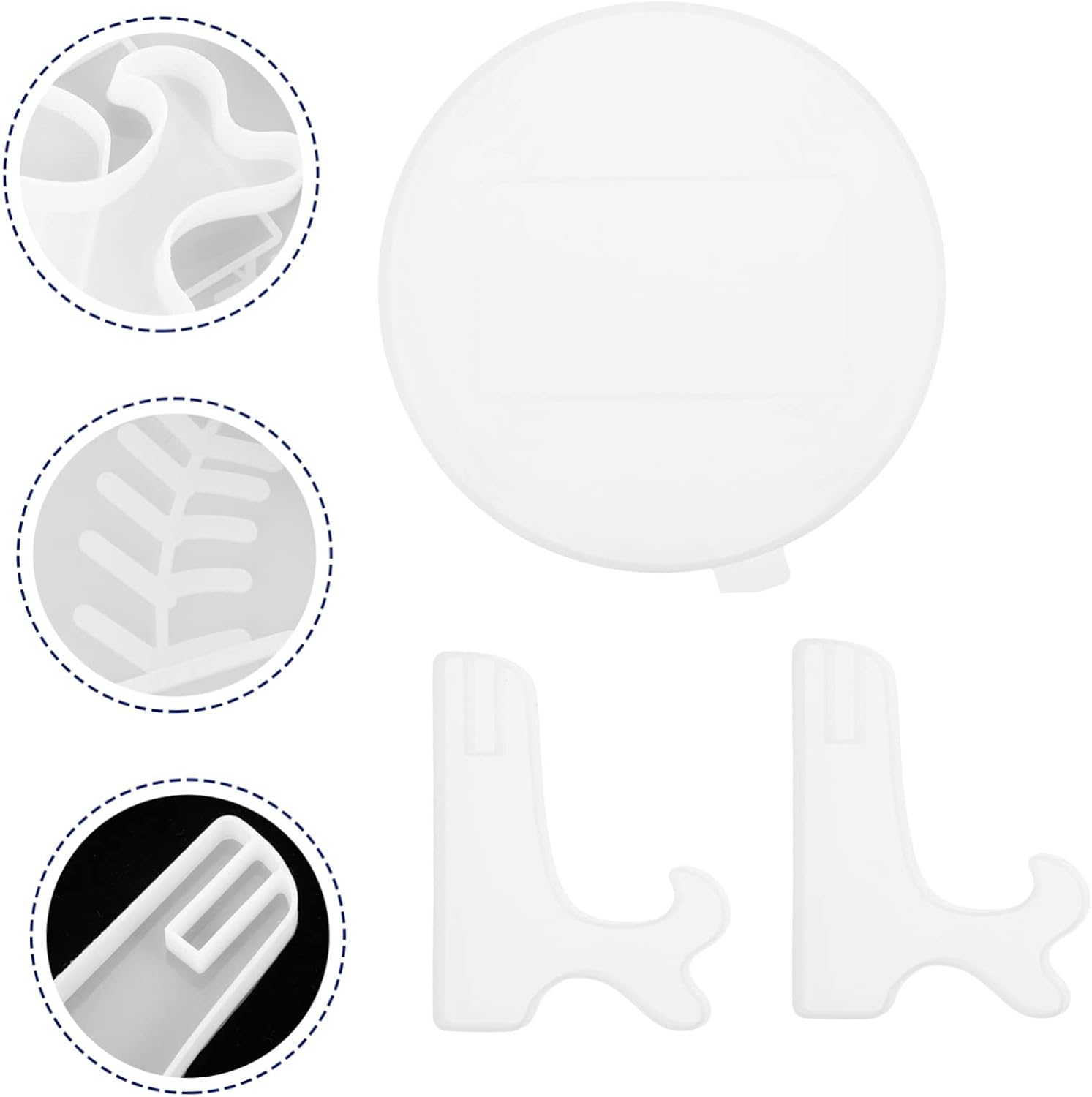 OSALADI 1set Baseball Photo Frame Silicone Mold for DIY Casting Multifunctional Epoxy Molds for Creative Handcrafts for and Decor