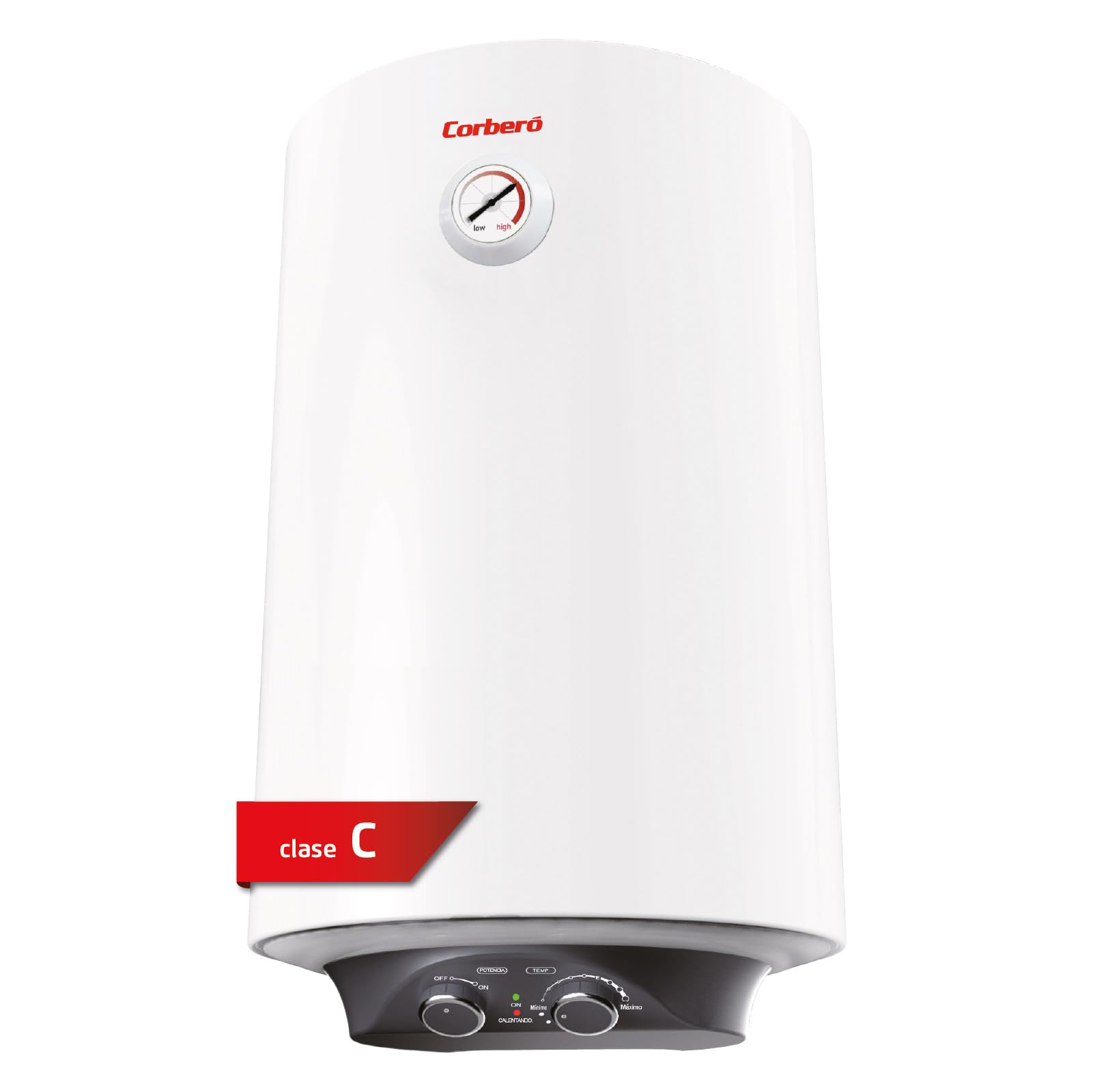 Corberó – Termo Eléctrico | CTM80ENV | 80L | Resistencia Envainada | Panel Mecánico | Termostato Exterior | Protección Anticorrosión | Eficiencia Energética C
