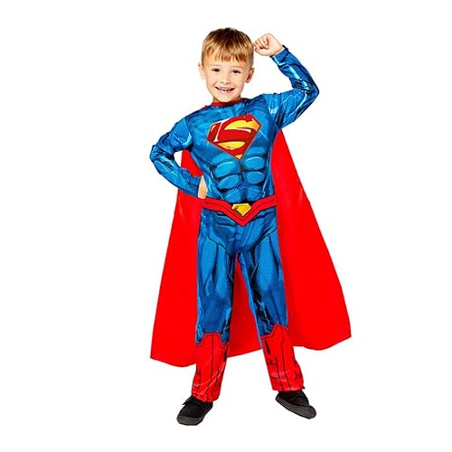 amscan (PKT) (9906712) Disfraz de Superman para niños (12-18 m)