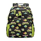 Simple Modern Medium Nickelodeon Viacom Kids Backpack for School Girls and Boys | Kindergarten Elementary Toddler Backpack | Fletcher Collection | Kids - 15' tall | TMNT Turtles Unite