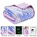 TEHALK Unicorn Glow in The Dark Blanket, Unicorn Blanket for Girls/Kids, Unicorns Gifts for Girls Age 3-12, Toddler Blanket for Kids, Soft Fleece Blanket Throw Birthday Gift 40