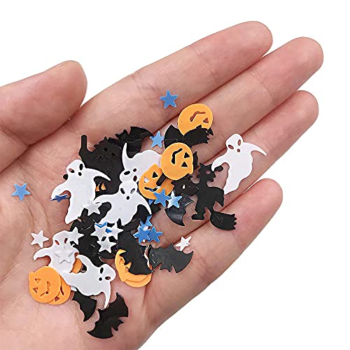 Halloween Nail Art Glitter, 12 Grids 3D Holographic Halloween Confetti Bat Skull Spider Pumpkin Ghost Witch Halloween Glitter Sequins Manicure Diy Nail Decoration For Halloween Party Supplies #TOP5