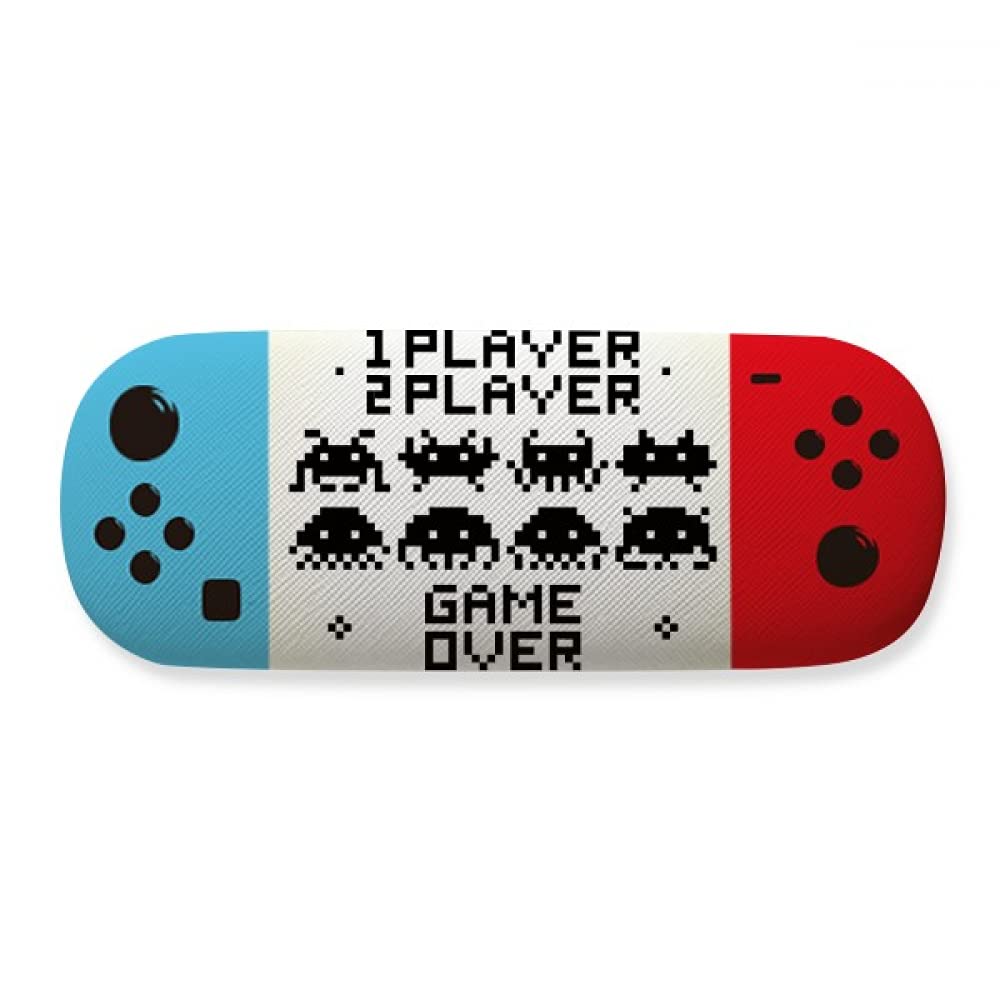 Étui de rangement pour lunettes de jeu pixel petit monstre retro