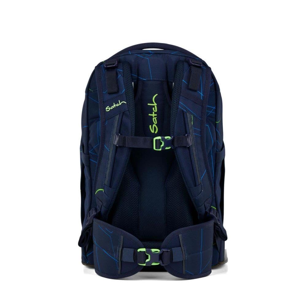 Satch Set mochila Blue Tech artículos escolares unisex poliéster reciclado multicolor