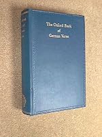 The Oxford Book of German Verse B000JWNQV4 Book Cover